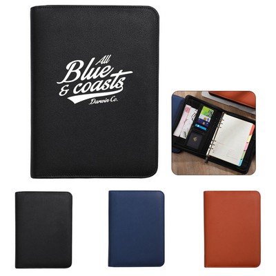 Zippered Business Case/Padfolio