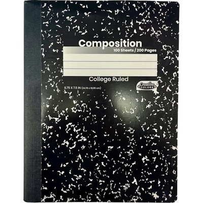 Composition Books - 100 Sheets, College Ruled (Case of 48)