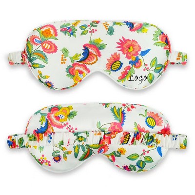 Pattern Silky Sleep Mask