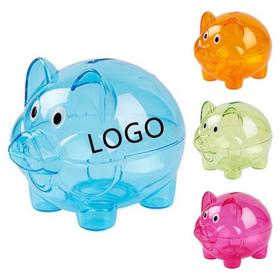 Piggy Bank Unbreakable Plastic Money Bank