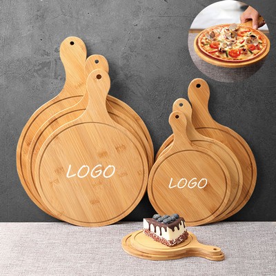 Bamboo Pizza Plates Available in 8 Different Sizes