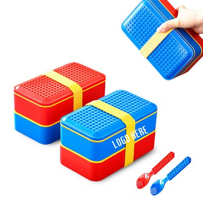 Double Layers Lunch Box