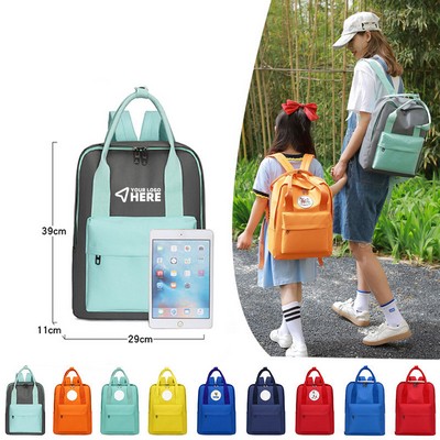 Student Children Oxford cloth waterproof shoulder bag