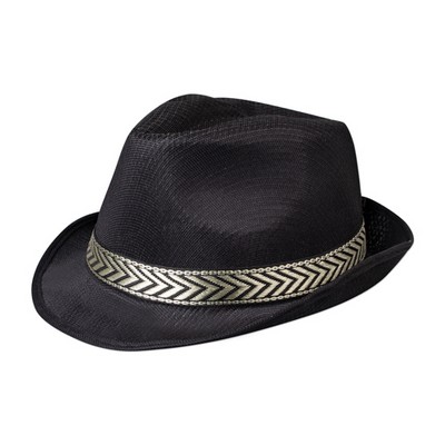 Black Mesh Fedora