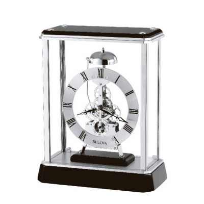 Vantage Skeleton Movement Table Clock