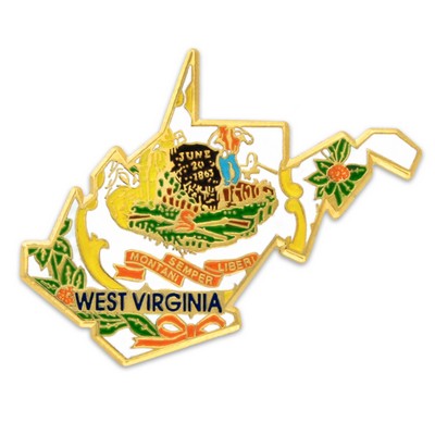 West Virginia State Pin