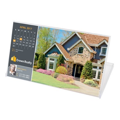 Jewel Case Calendar w/Custom Photos (Landscape)