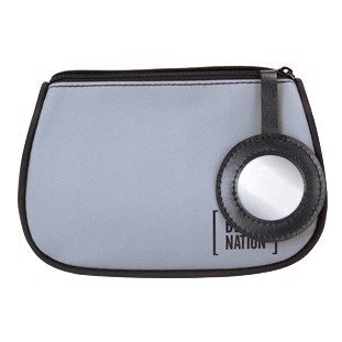 Alluring Cosmetic Bag w/ Inside Mirror