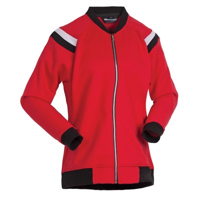 Women's Collegiate Full Zip Cotton-Fleece Jacket