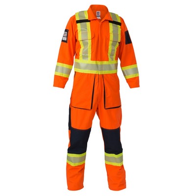 7 Oz. High Visibility Ripstop Coverall