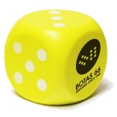 Yellow Dice Stress Reliever