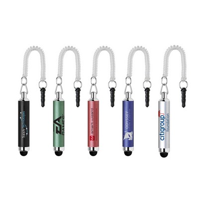 Mini Pocket Earphone Jack Stylus