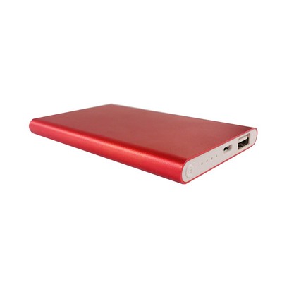 iMojo Slim Battery/ Charger/ Power bank, 4000 mAh (Red)