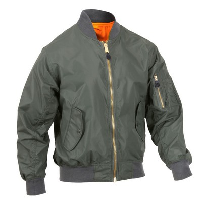 Sage Lightweight MA-1 Jacket