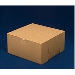 Lock Corner Kraft Cake Bakery Box (8"x8"x4")