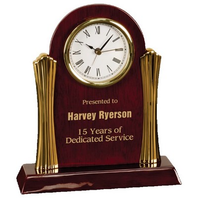 Rosewood Piano Finish Clock