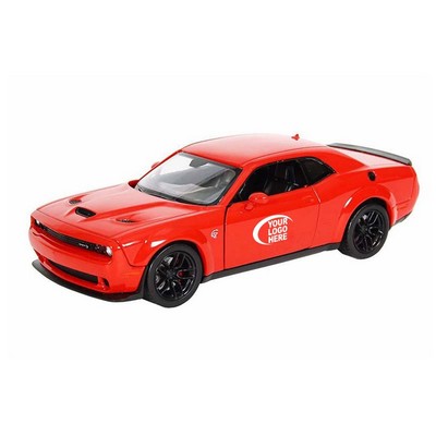 7" Red 2018 Dodge® Challenger SRT Hellcat Widebody (u)