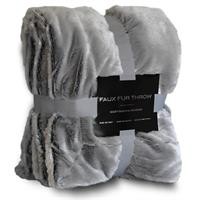 Faux Fur Throw Blanket