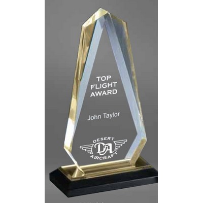 Large Gold Reflection Series Acrylic Arrow Award