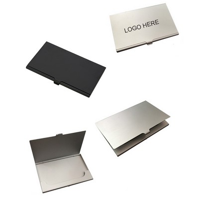 Thin Aluminum Business Card Holder