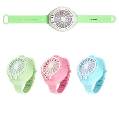 Charging Portable Fan Watch