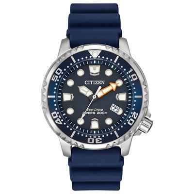 Citizen Men's Eco-Drive Promaster Professional Diver Watch w/Aluminum Ring Bezel