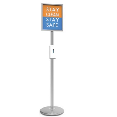 Trappa™ Post Sanitizer Stand Graphic