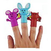 2" Animal Finger Puppet