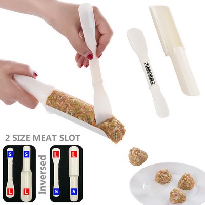 Dual Sized Slot Meatball Maker Set