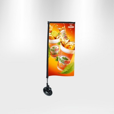 Mini Suction Cup Flag - Rectangle