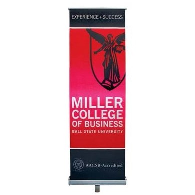 RS123 Economy Retractable Single Sided Banner Stand