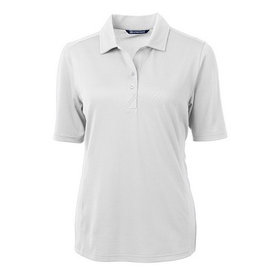 Cutter and Buck Ladies Virtue Eco Pique Recycled Polo