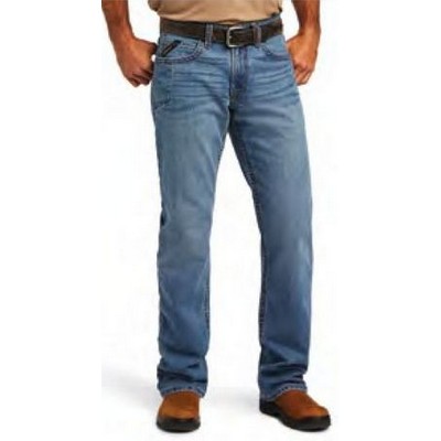 Rebar® M4 Relaxed DuraStretch™ Edge Boot Cut Ventura Blue Jeans