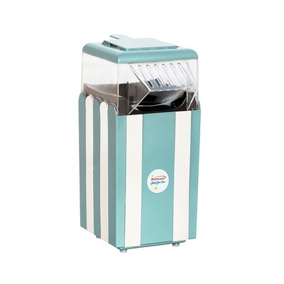 8 Cup Blue Striped Popcorn Maker