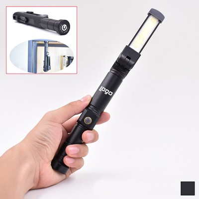 Rotatable COB Lamp/Work Flashlight