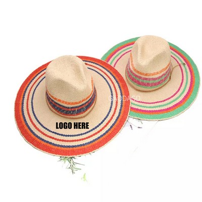 Colorful Fashion Straw Hat