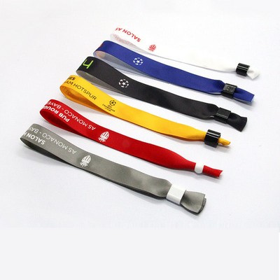 Adjustable Polyester Wristband