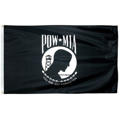 3' x 5' POW-MIA Single Reverse Outdoor Nylon Flag