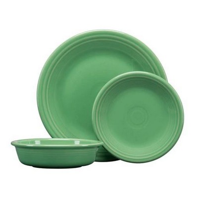 Fiesta 3 PC Meadow Classic Bowls & Plates Placesetting