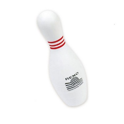 PU Bowling Pin Stress Reliever w/Custom Logo