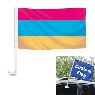 Custom Car Window Flag