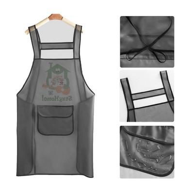 Transparent Kitchen Apron