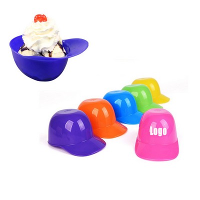 Baseball Helmet Ice Cream Bowl