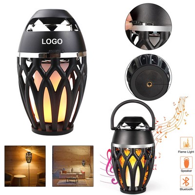 Flame Lamp Bluetooth Speaker