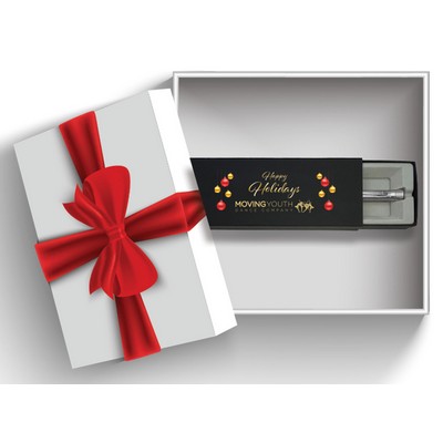 Garland® USA Made Hefty | Polished Chrome Hefty Twist with Custom Holiday Gift Box