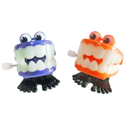 Wind Up Jump glow-in-the-dark ghost teeth