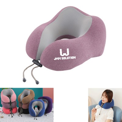 Memory Foam Travel Neck Pillow