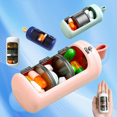 3-Compartment Pill Organizer