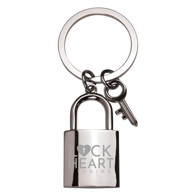 Key & Lock Key Chain Charm