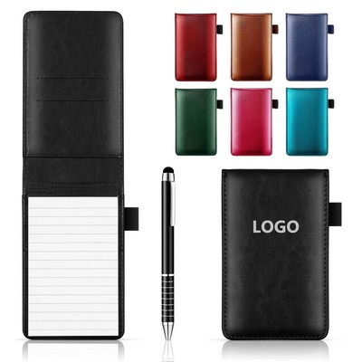 Mini Pocket Notepad Holder Set